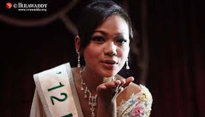 Nang Khin Zay Yar speaks at a press conference in Rangoon after her return from the Miss International beauty competition in Okinawa, Japan, in October 2012 ... - 5.-Miss-Myanmar