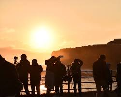 犬吠埼で初日の出