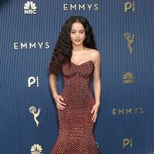 Chase Infiniti Stuns in Beaded Mermaid Gown at the Emmys