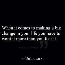 want it more than you fear it | Word | Pinterest | Life, Truths ... via Relatably.com