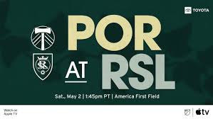 Matchday | Timbers to Utah Saturday to face Real Salt Lake