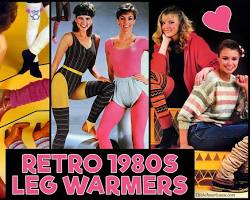 Image of Leg warmers dress style 1984