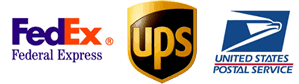 Image result for USPS Fedex logo small