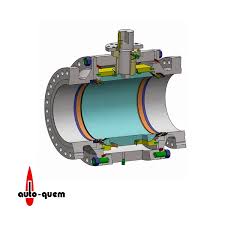 Auto Quem S.A » Válvula esférica Trunnion bridada