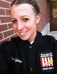 She is now a new member of the Golden Knights U.S. Army Parachute Team. Today, Sherri posted the news on her Facebook Page: “It&#39;s official. - sherrijump01