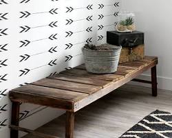 Fonksiyonel kapı girişi dekorasyon örneği resmi