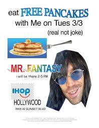 IHOP Crowns the First Tuesday of March as National Pancake Day, Kicking Off with Free Pancakes & a Mr. Fantasy Meet Up in Hollywood