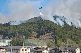 【更新】平成以降で2番目の規模に拡大 焼失面積1373ヘクタール 消火1500人態勢、ヘリ13機で散水 ＜岩手・大槌山林火災