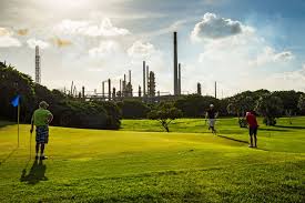 International golf legends tee off in Curaçao as MCB Caribbean Legends Pro-Am begins at Blue Bay