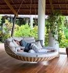 Outdoor porch bed