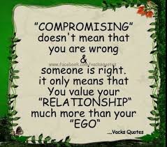 Compromise Quotes. QuotesGram via Relatably.com