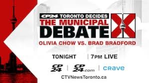 Olivia Chow, Brad Bradford face off in last debate before election day - Yahoo News Canada