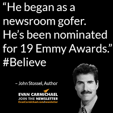 He began as a newsroom gofer. He&#39;s been nominated for 19 Emmy ... via Relatably.com