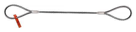 Lift-All Wire Rope Sling, Domestic, Eye/Eye, Vertical Cap ...