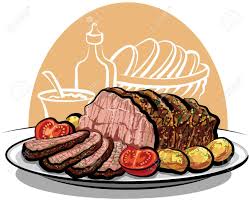 Image result for steak dinner clipart