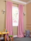 Blackout curtains pink