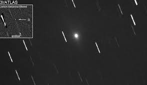 Detectan volcanes de hielo en el objeto interestelar 3I/ATLAS: 