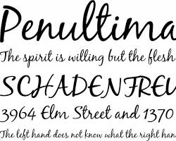 Imagem de Black Jack font