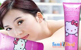 Kem trắng da toàn thân HELLO KITTY&#39; - kem_duong_trang_body_hello_kitty_familydeal1