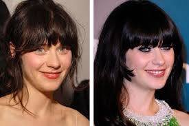 Some websites have gone sar far as to speculate that the New Girl has been fooling around with facial fillers and botox as well, but we disagree. - zooey-deschanel-before-after