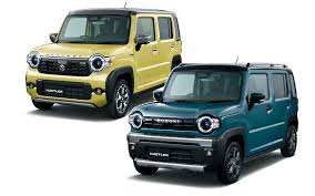 スズキ、「ハスラー」「ハスラータフワイルド」一部仕様変更 フロント意匠の変更と安全機能向上