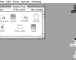 Image of Macintosh 128k Desktop