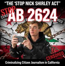 The “Stop Nick Shirley Act”: How California Democrats Are Moving to Criminalize Citizen Journalism