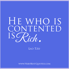 He who is contented is rich – Lao Tzu Quotes About Contenment ... via Relatably.com