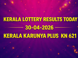 Kerala Karunya Plus KN 621 lottery results out today April 30; Rs 1 crore prize winning number and full li