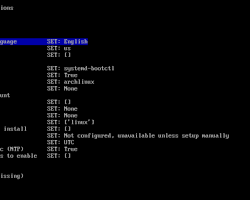 Image of Arch Linux configuration files