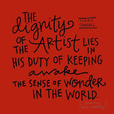 Marc Chagall quote: printable PDF on etsy | Art and Creativity ... via Relatably.com