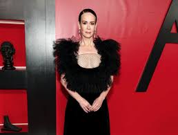 Captan a la actriz Sarah Paulson grabando escenas en la Ciudad de México