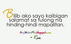 Inspirational Quotes Tagalog | angweirdmo!!! - A fun blog about ... via Relatably.com