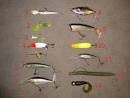 Bass and trout lures