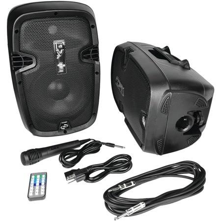 Pyle Active + Passive PA Speaker System Kit