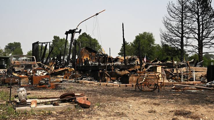 AI analysis shows Colorado wildfire risk as new building codes take effect; 78% of structures in one county lack defensible space