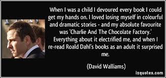 When I was a child I devoured every book I could get my hands on ... via Relatably.com