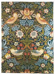 Birds and Flowers Rug Kit by William Morris - The Art Needlepoint Company