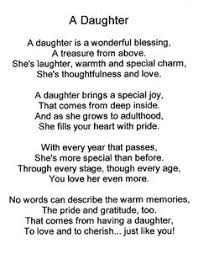 Daughter Poems on Pinterest via Relatably.com