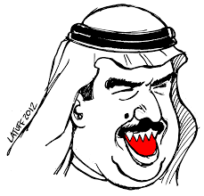 Image result for JEWISH KING OF BAHRAIN CARTOON