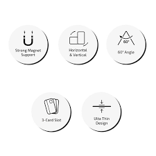 inno3C | Magnetic Wallet Stand i90 | MagSafe Wallet Phone Stand | Phone Stand & Wallet | Magnetic Phone stand | HKTVmall The Largest HK Shopping Platform