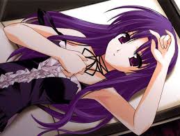 Anime girl  purple hair Images?q=tbn:ANd9GcQJfrTUkQYuvKNeuhvzYI4nju0Qh2_hPZKPByjcqoFSxE6Z5xDK