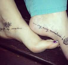 cute matching mother and daughter tattoo | Quotes &amp; Random ... via Relatably.com