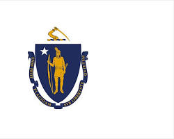 Image of Massachusetts state flag