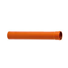 Metre Terracotta PVC Pipe SN2 Lip Gasket Compact Wall ...