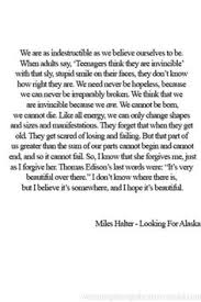 Alaska Young on Pinterest | Looking For Alaska, Paper Towns and ... via Relatably.com