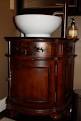 Wood Pedestal Sink Base - Sears