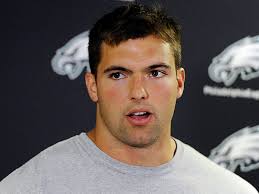 Eagles rookie Alejandro Villanueva speaks to the media during a media availability after NFL football rookie camp at the team&#39;s practice facility, Friday, ... - 051714_villanueva-alejandro_600