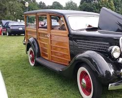 Ford Model B car, year 1935