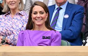 Princess of Wales makes Wimbledon debut in 'Princess Diana blue' linen suit - & Next has a double for £49